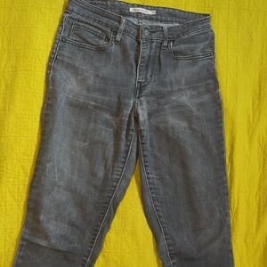 Levi's Women's Charcoal Skinny Jeans